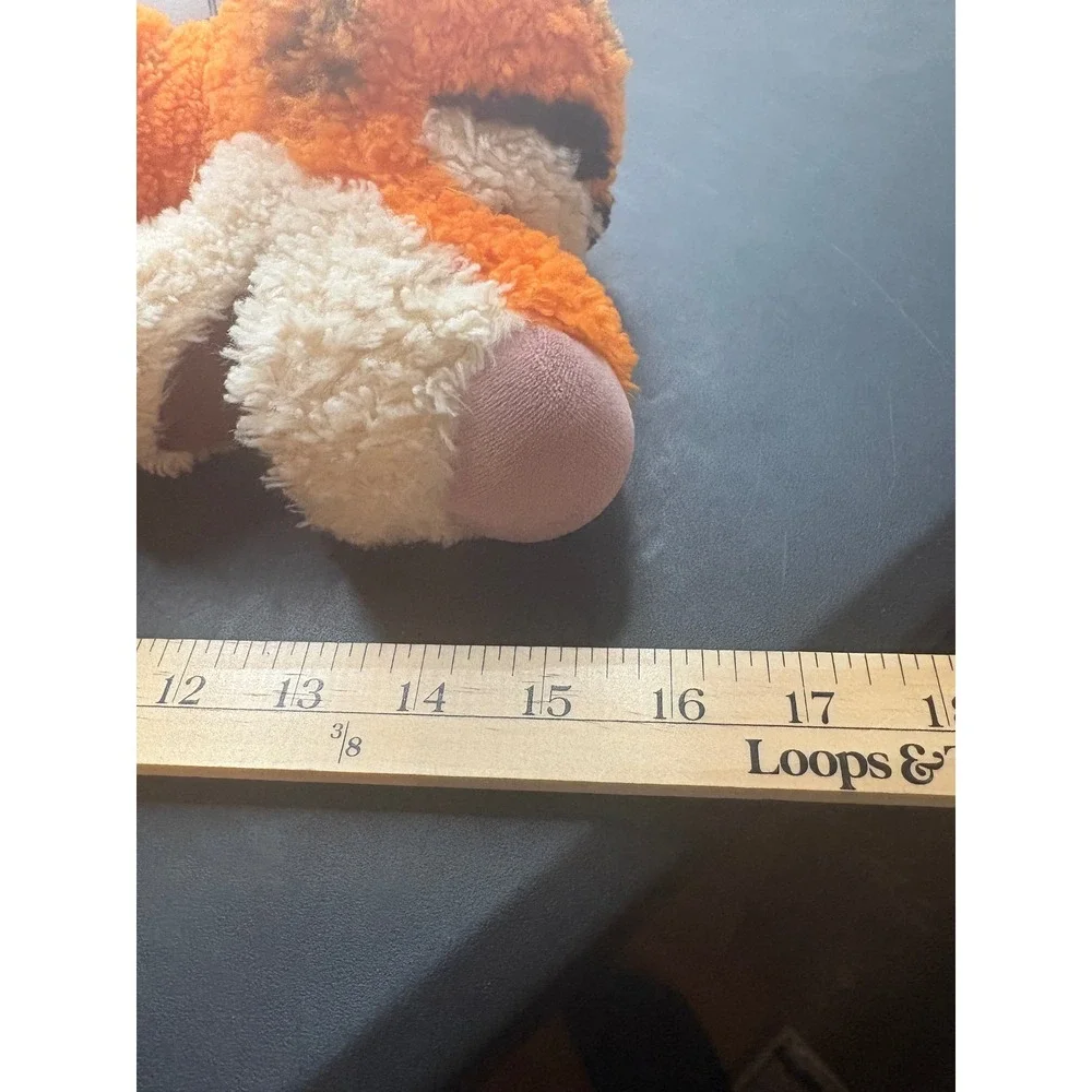 Disney Parks Winnie the Pooh Tigger Plush Stuffed Animal 15 inch Orange Black